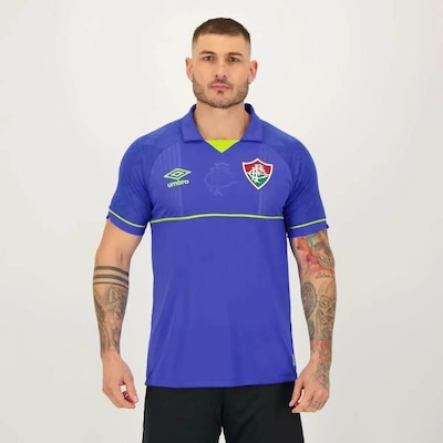 Camisa Umbro Fluminense Goleiro 2023 sem Patrocínio - Masculina - Foto 1