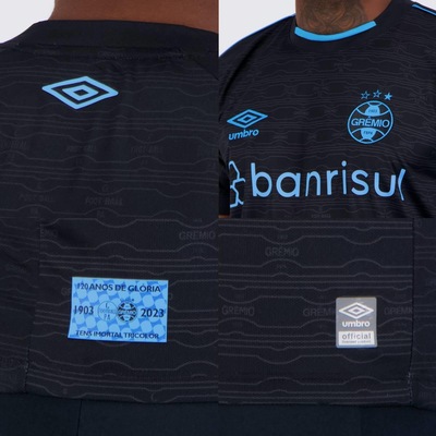 Camisa Umbro Grêmio Iii 2023 N° 10 - Masculina - Foto 5