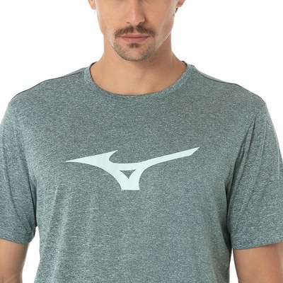 Camiseta Mizuno Run Spark Mescla - Masculina - Foto 3