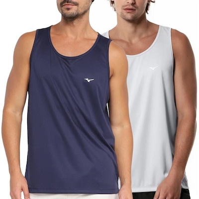 Camiseta Regata Mizuno Energy M - 2 Unidades - Masculina - Foto 1