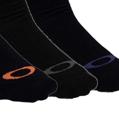 Kit Meia Oakley Bark Low Quarter 3 - Masculino - Foto 2