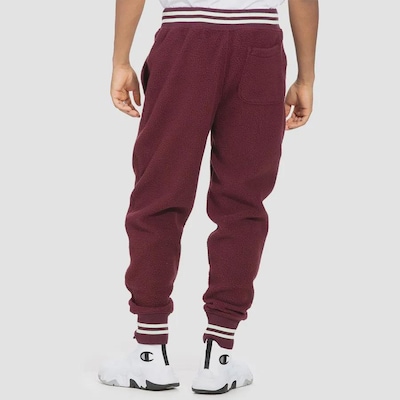 Calça Jogger Champion Brasil Hi Pile Fleece Warm Up - Masculina - Foto 2
