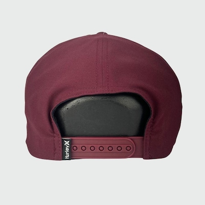 Boné Aba Curva Hurley Plate - Snapback - Adulto - Foto 4