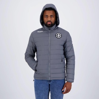 Jaqueta com Capuz Kappa Vasco Padding - Masculina - Foto 3