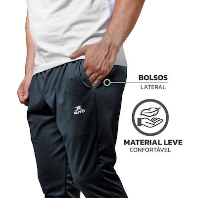 Calça Jogger Esportiva Muvin Treino Futebol - Masculina - Foto 5