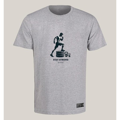 Camiseta WSS Brasil Plus Size Algodão Prime Old School Gym - Masculina - Foto 1