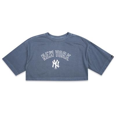 Camiseta New Era Cropped Mlb New York Yankees Classic - Feminina - Foto 1