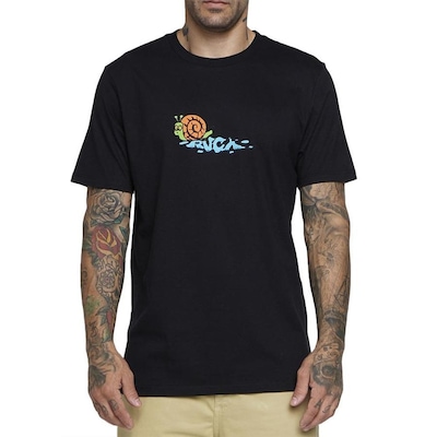 Camiseta Rvca Slow Roll - Masculina - Foto 1