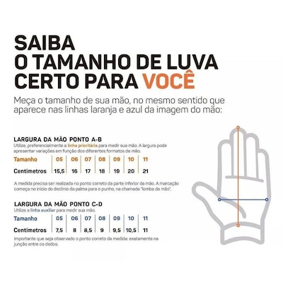 Luva de Futebol de Campo Poker Training Neo - Adulto - Foto 6