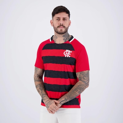 Camisa Flamengo Manto Vermelha - Foto 3