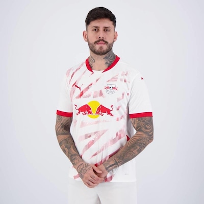 Camisa Red Bull Leipzig Home 2025 Puma - Masculina - Foto 3