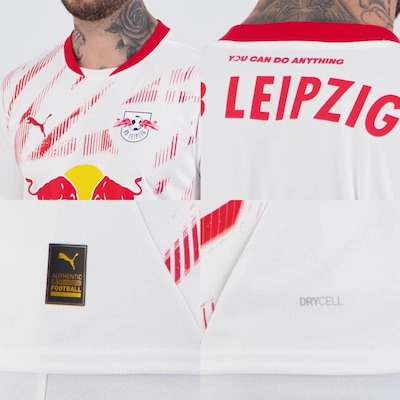 Camisa Red Bull Leipzig Home 2025 Puma - Masculina - Foto 5