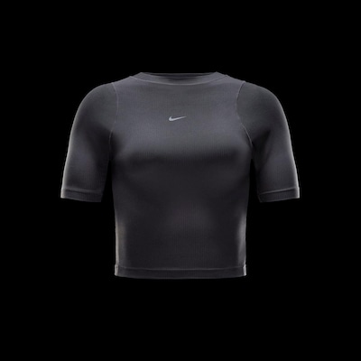 Camiseta Nike Dri-Fit One Cropped - Feminina - Foto 6