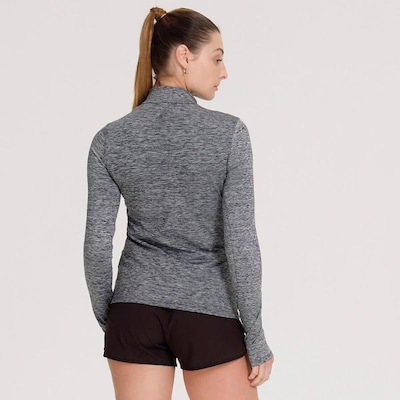 Blusão sem Capuz New Balance 1/2 Zíper Sport Essentials - Feminino - Foto 2