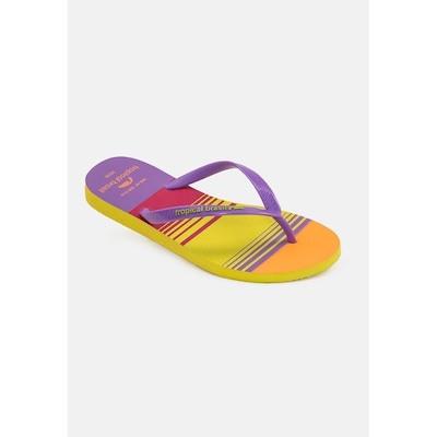 Chinelo Tropical Brasil Estampado Slim - Feminino - Foto 3