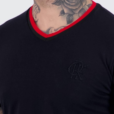 Camisa Flamengo Clube Preta - Foto 5