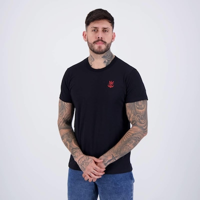 Camisa Flamengo Lamas Preta - Foto 3