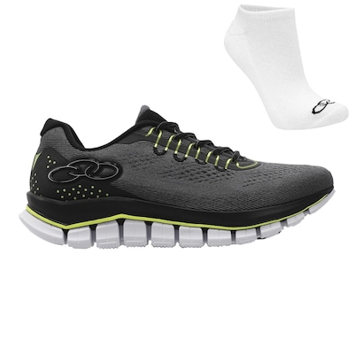 Kit Tênis Olympikus Bloco + Meia - Masculino - Foto 1