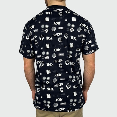 Camiseta Lost Full Print Lostsounds - Masculina - Foto 4