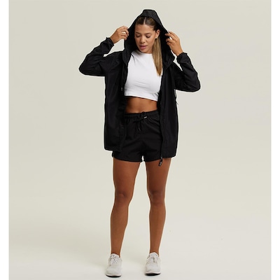 Jaqueta Corta Vento Impermeável Academia Wss Gym Minimalist - Feminina - Foto 3