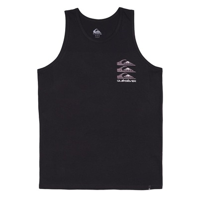 Camiseta Regata Quiksilver Vertical Logos Sm25 - Masculina - Foto 3