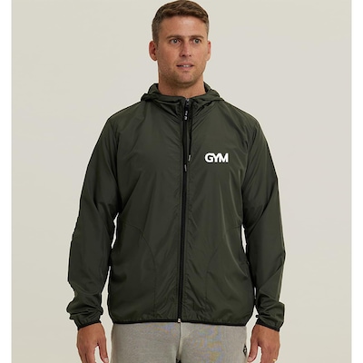 Jaqueta Corta Vento WSS Academia Gym Minimalist Masculina - Foto 1