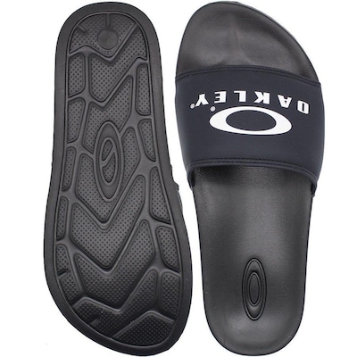 Chinelo Slide Oakley Malibu Bark Macio - Masculino - Foto 3