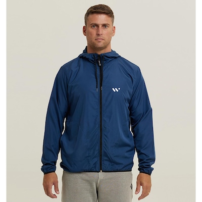 Jaqueta Corta Vento Masculina Academia Wss Gym Never Give Up - Foto 1