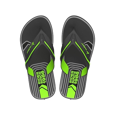 Chinelo Masculino Rider Way Logo - Foto 1
