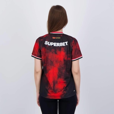 Camisa New Balance São Paulo Iii 2024 Feminina - Foto 4