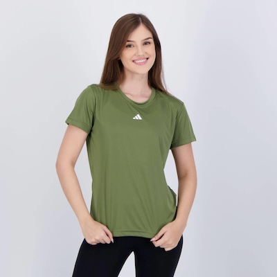 Camiseta adidas Basic Treino - Feminina - Foto 1