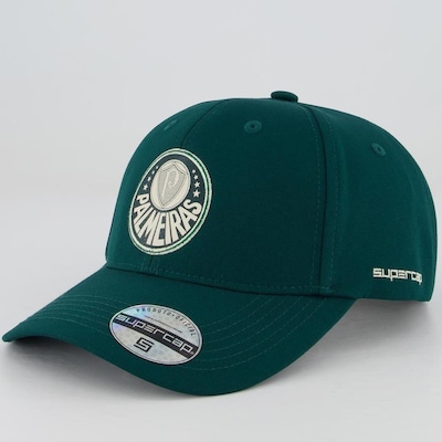 Boné Aba Curva do Palmeiras Supercap 6 Gomos - Snapback - Adulto - Foto 1