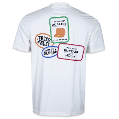 Camiseta New Era Regular Branded All Picnic Masculino Nev25Tsh053 100% Algodão - Foto 2