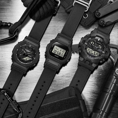 Relógio Casio G-Shock Dw-5600Bce-1Dr Pulseira Em Cordura - G-Shock Dw-5600 - Foto 4