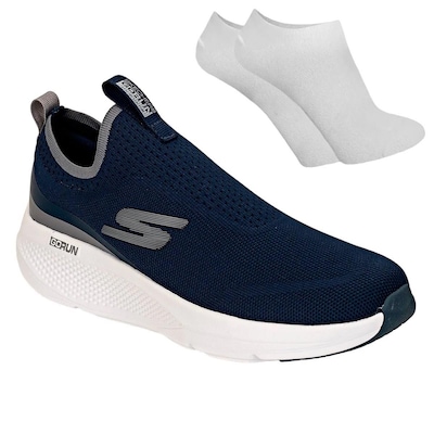 Kit Tênis Skechers Go Run Elevate + Meia Masculino - Foto 1
