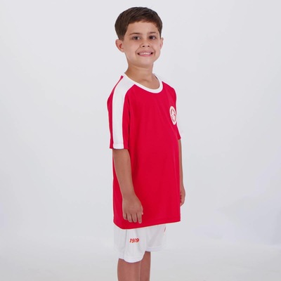 Kit Internacional Colorado Infantil Vermelho e Branco - Foto 2