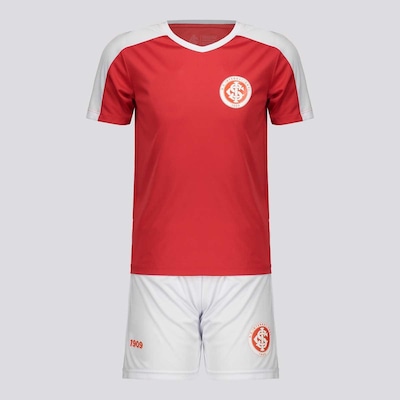 Kit Internacional Colorado Infantil Vermelho e Branco - Foto 5