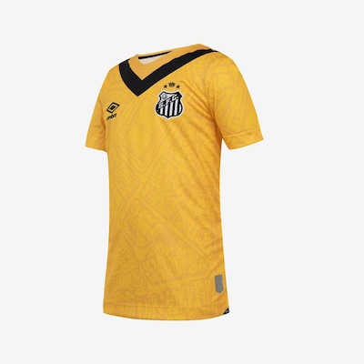Camisa do Santos 3 2024 Umbro Oficial - Infanil - Foto 2