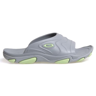 Chinelo Masculino Oakley Titan Slide Stone Grey - OAKLEY - Masculino - Foto 2
