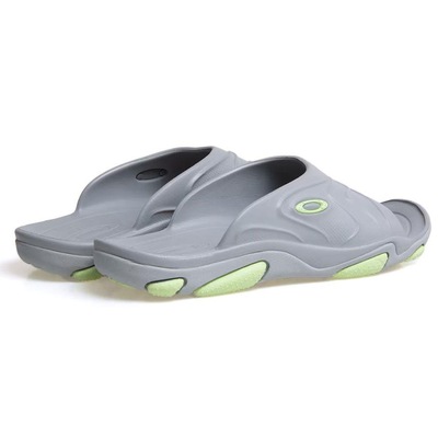 Chinelo Masculino Oakley Titan Slide Stone Grey - OAKLEY - Masculino - Foto 3