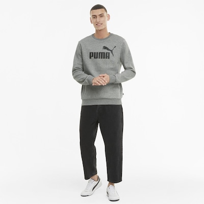 Blusão de Moletom Puma Essentials Big Logo Fleece Masculino - Foto 3