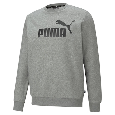 Blusão de Moletom Puma Essentials Big Logo Fleece Masculino - Foto 4