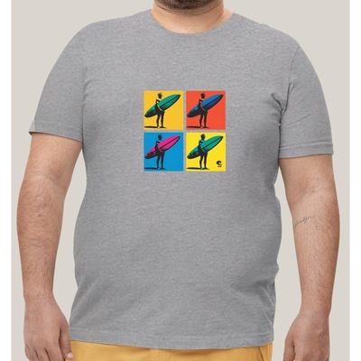 Camiseta Wss Plus Size Algodão Prime Pop Surf - Masculina - Foto 1