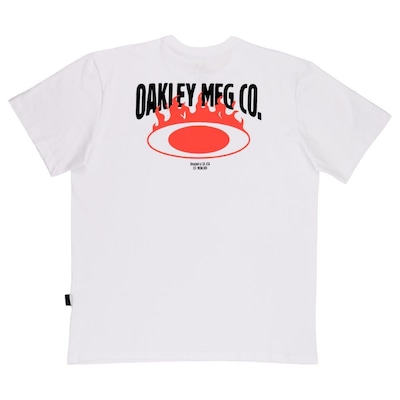 Camiseta Oakley Ellipse Fire Cross Tee - Masculina - Foto 2