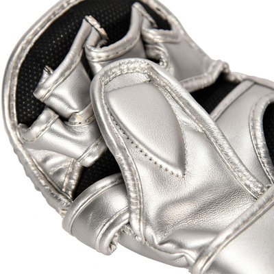 Luva Mma Mks Combat Shooter Silver - Foto 5