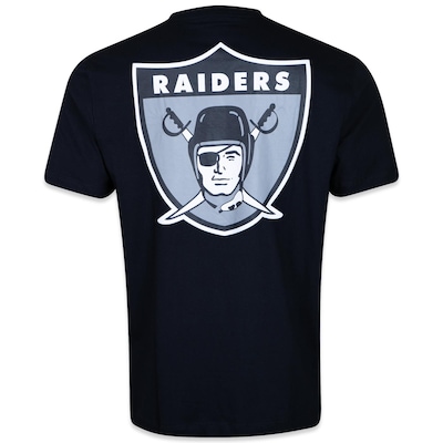 Camiseta New Era Regular Nfl Las Vegas Raiders Core - Masculina - Foto 2