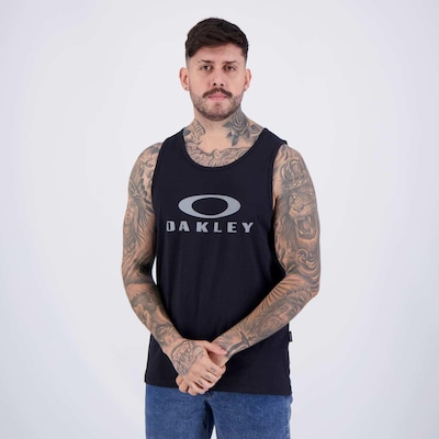 Camiseta Regata Oakley Bark Tank Masculina - Foto 3