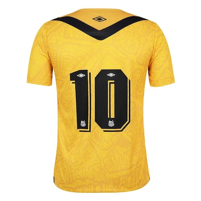Camisa do Santos 3 2024 Umbro Oficial Torcedor N°10 - Masculina - Foto 3