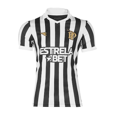 Camisa do Ponte Preta Iii 2024 Diadora Fan - Feminina - Foto 1