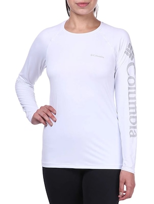Camiseta Manga Longa Columbia Aurora - Feminina - Foto 1